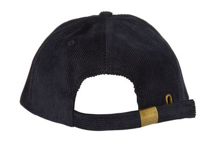 Classic 6 Panel - Black Corduroy