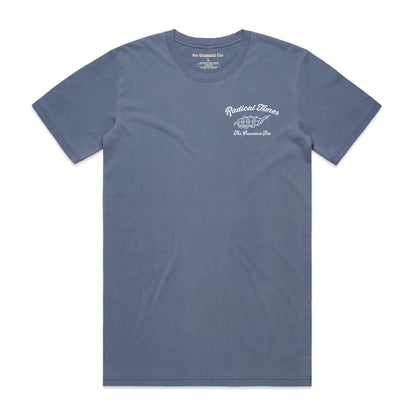 Serpent Tee - Washed Blue